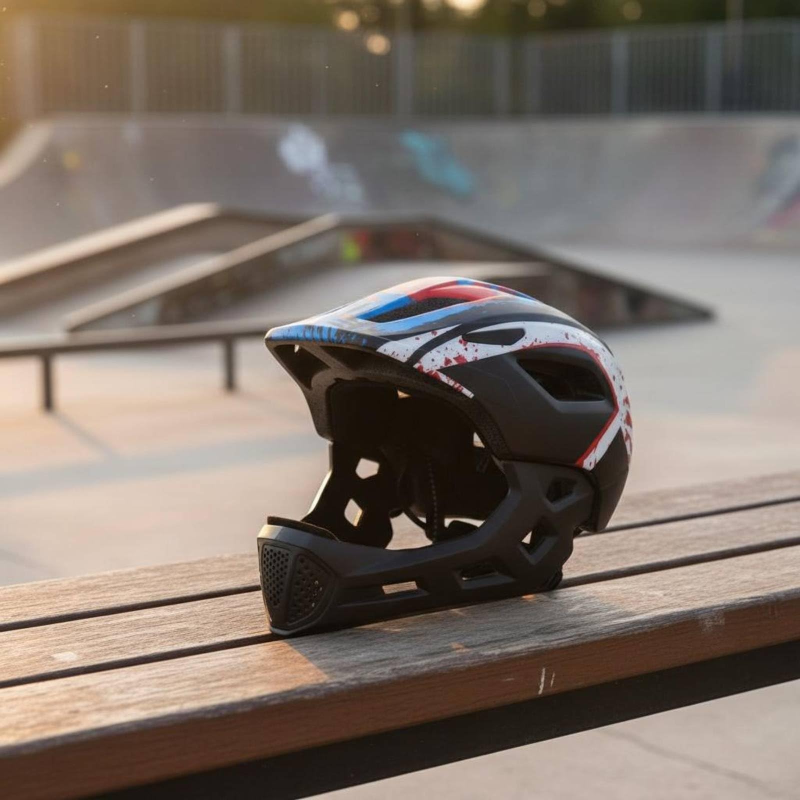 Baoblaze Kids Headgear Casco Infantil Bicicleta Patines Monopatín Cobertura Completa con Ajuste Rápido Ventilación Eficiente Carcasa Aerodinámica PC Ligero, Color to 1, S 52-56cm