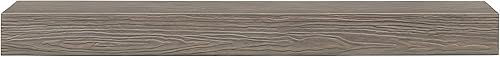 Vista 26 de Pearl Mantels ARYB60NCW - Estantería de mantel no combustible, color blanco, 60 pulgadas de largo x 9 pulgadas de profundidad x 5 pulgadas de alto