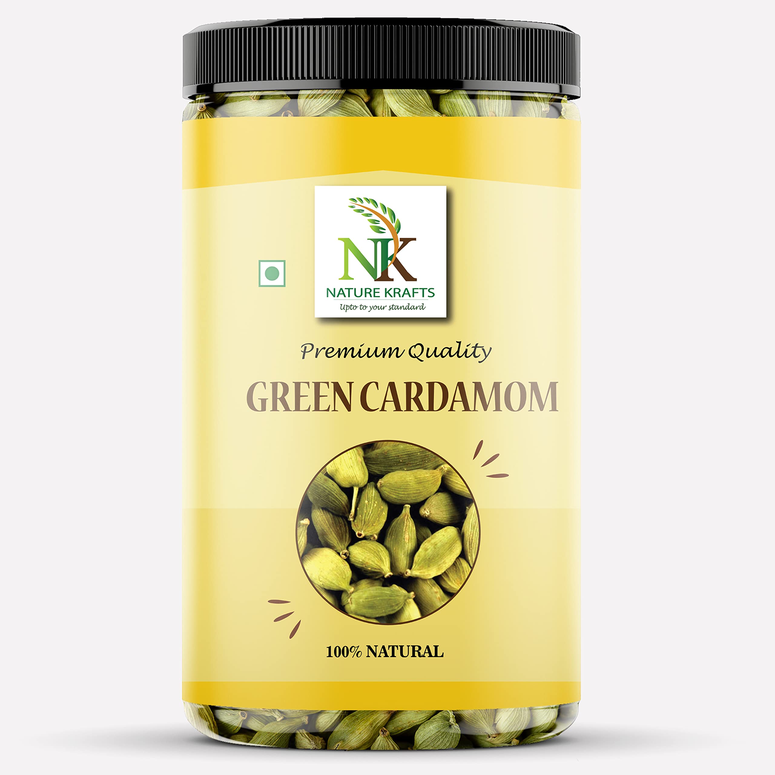 Nature Krafts Green Cardamom Big Size Elaichi 500gms | Whole Green Elaichi | Hari Elaichi [Jar Pack] (B0BTVYYKC4) Amazon Price History, Amazon Price Tracker
