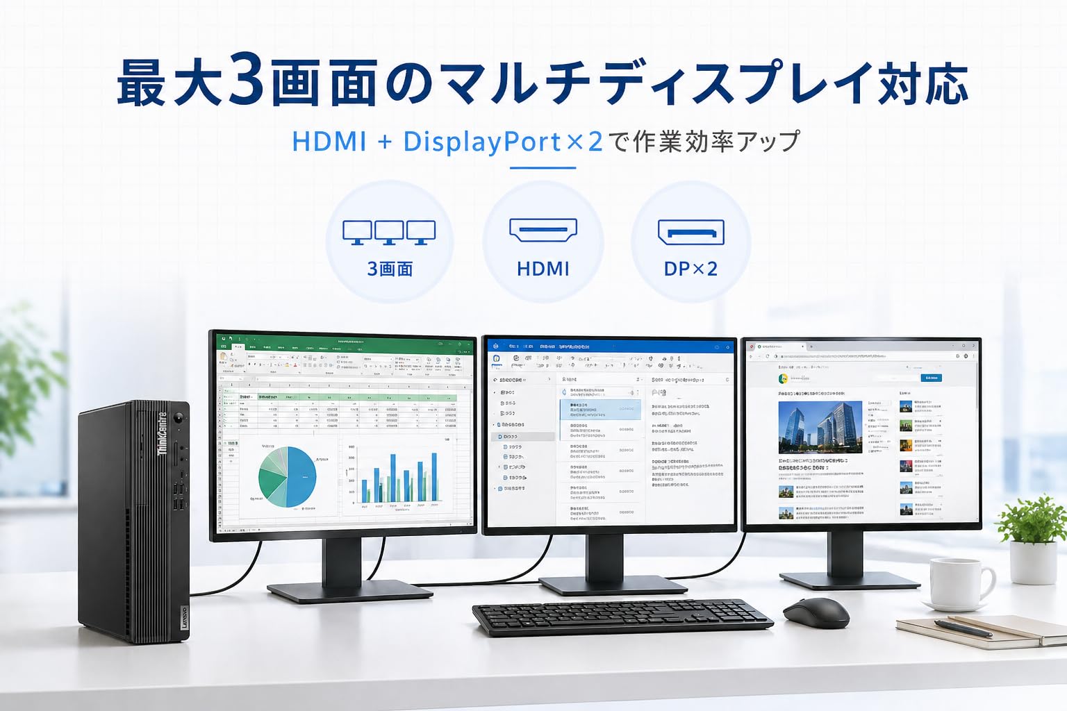 Amazon.co.jp: 【整備済み品】Lenovo ThinkCentre M75s Small Gen2