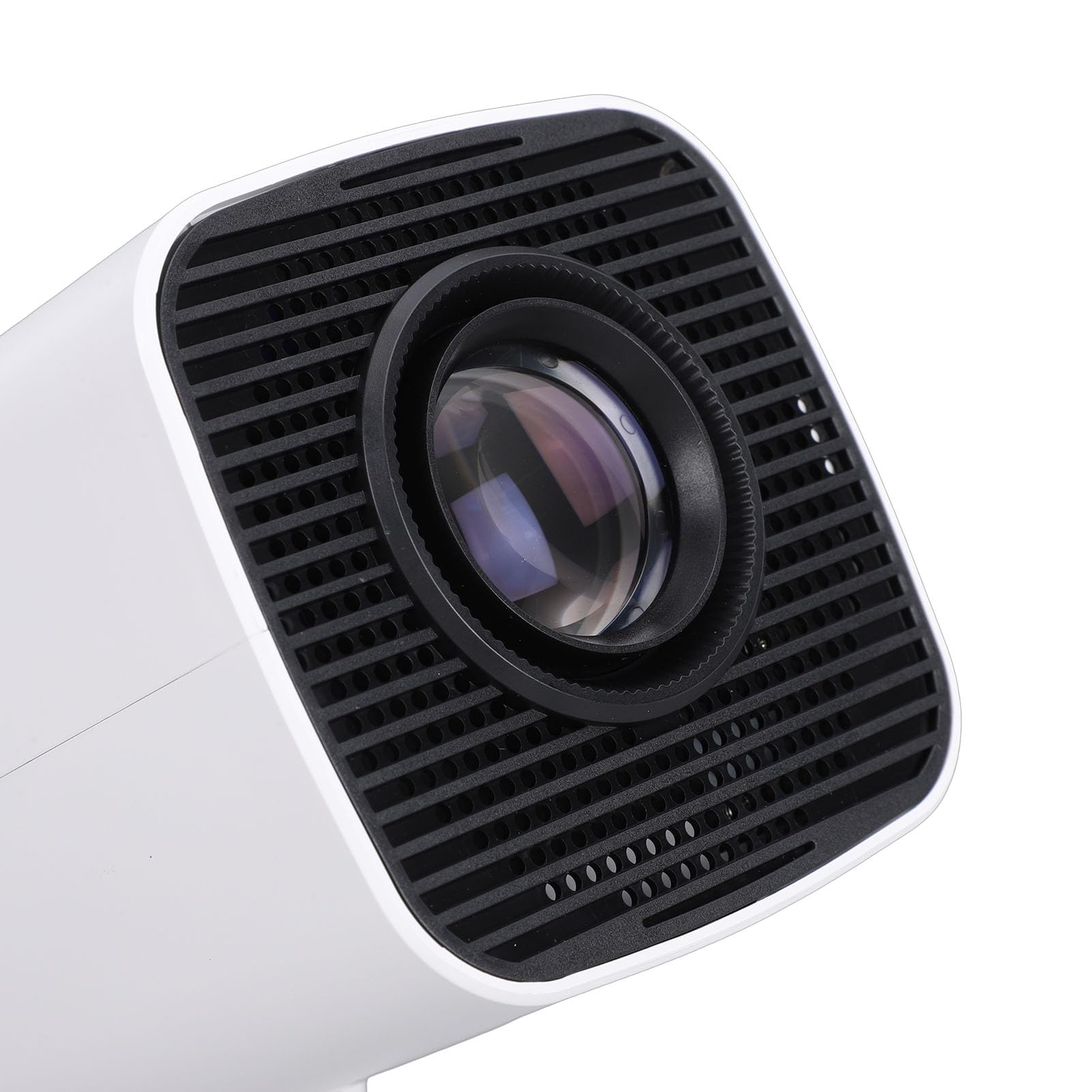 Mini Projektor Filmowy, Przenośny, Inteligentny Projektor Wideo 4K 1080P z automatyczną korekcją, WiFi 6 BT 5.4, Ekran Projekcyjny od 25 do 110 Cali, do Domu, Sypialni (wtyczka UE)