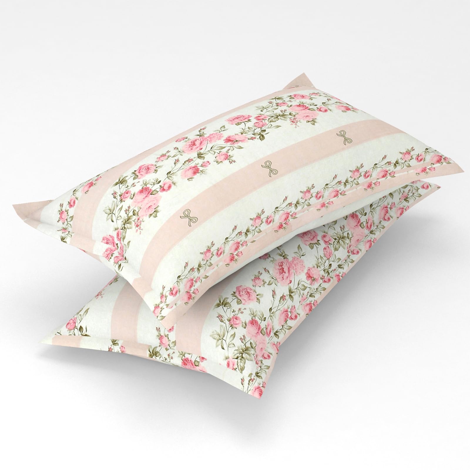 Florida Pink Floral Microfiber Bedsheet – Soft & Stylish -4
