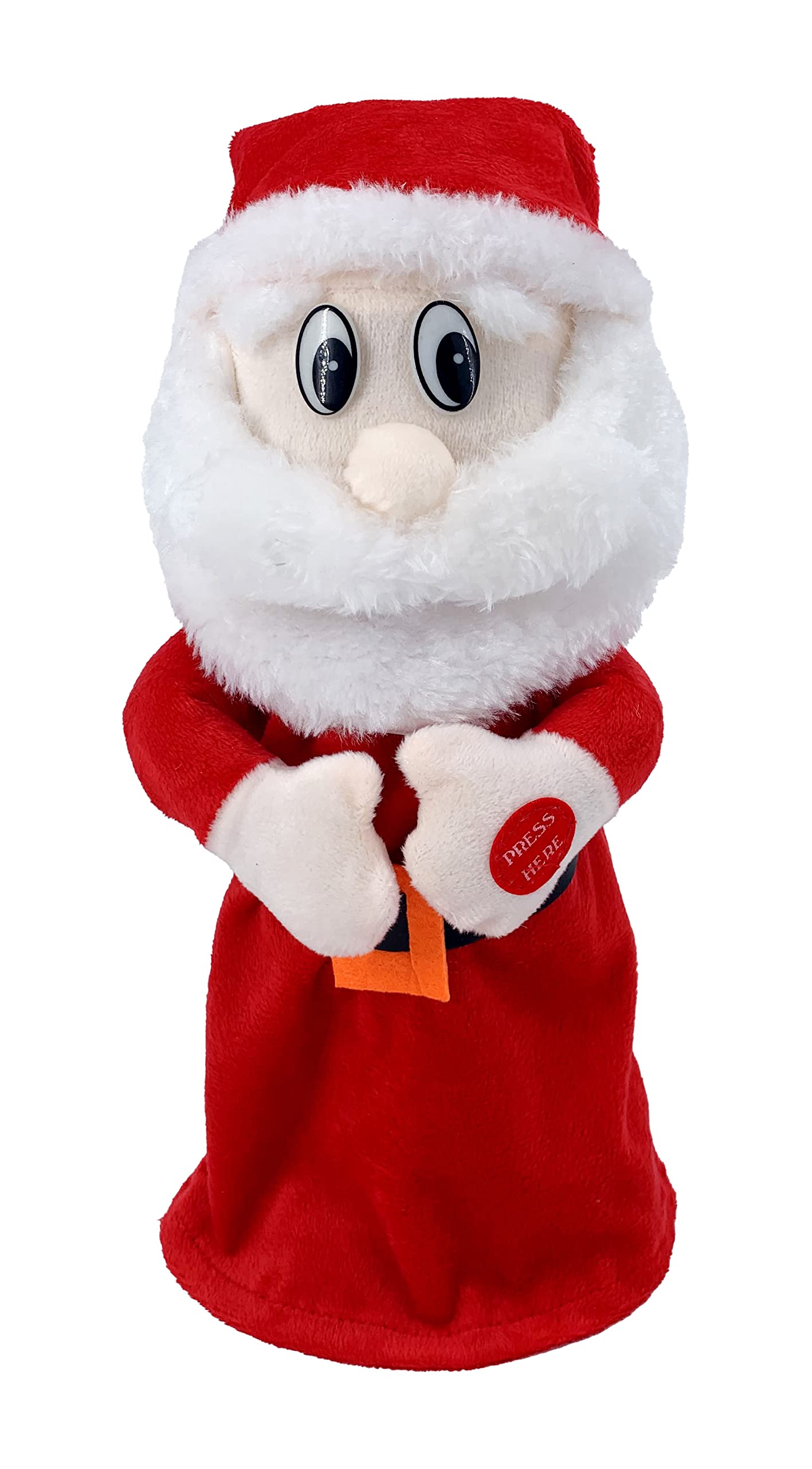 Party Magic Turning & Dancing Santa 12x30cm