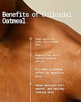 Vista 4 de Shea Organics - Avena coloidal Alivia el eccema Fabricación de jabón Polvo de avena a granel 16 onzas