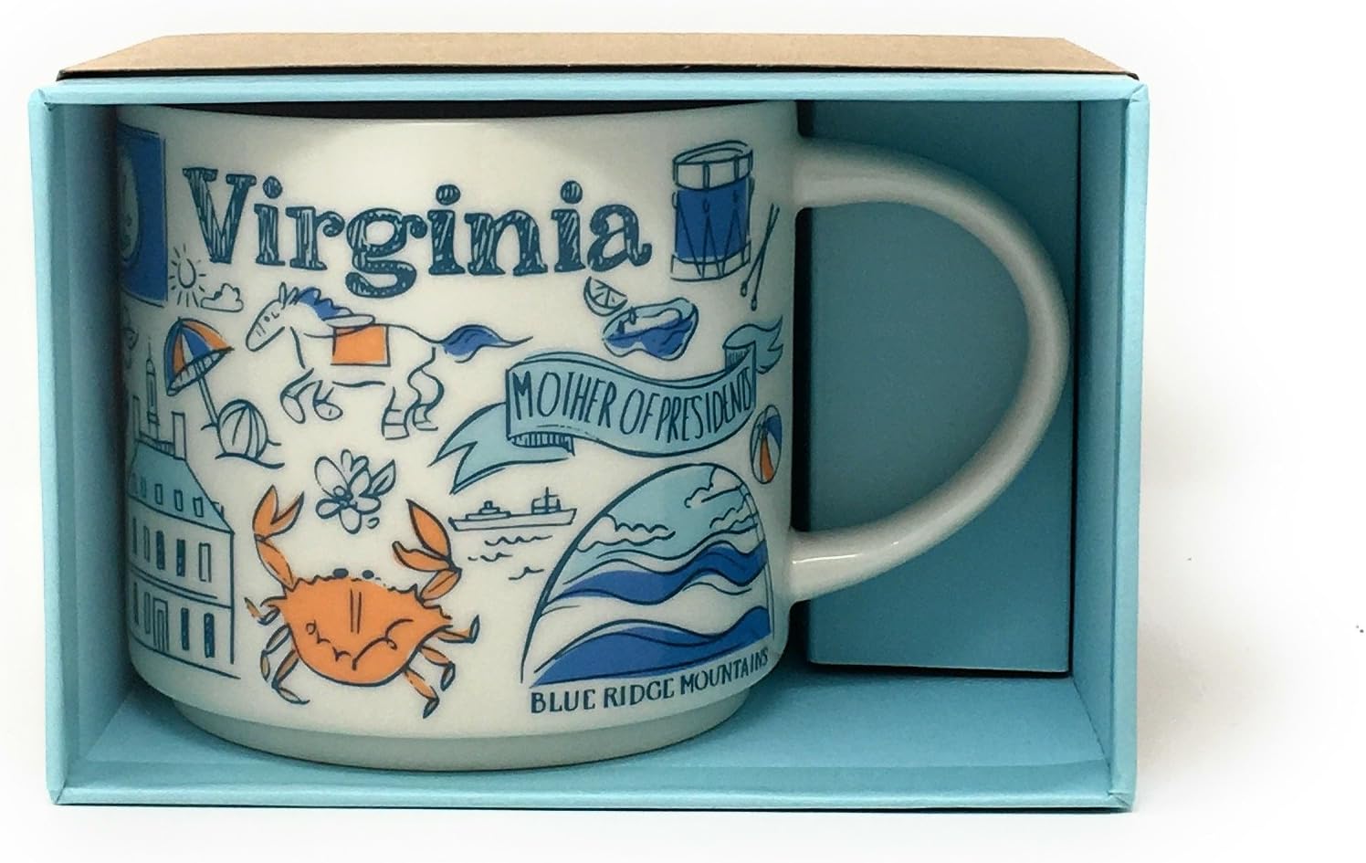 Starbucks Been There Series Mug, 14 Ounce (Virginia)