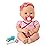 Baby Sweetheart by Battat - Medical Time 12-Inch Doll for Newborn with Soft Body & Easy - to - Read Story Book and Accessories