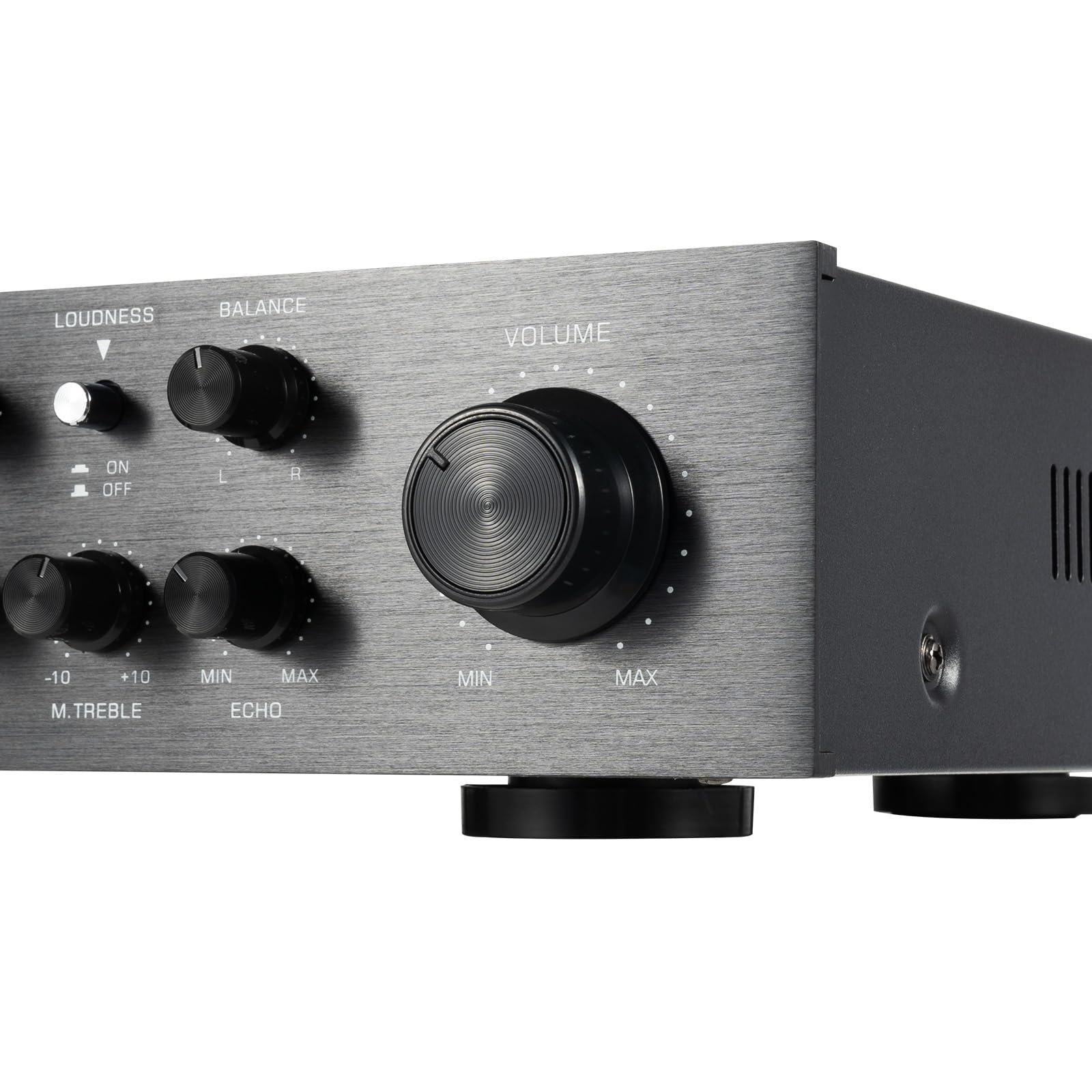 Amplificateur stéréo numérique 5 canaux HiFi Bluetooth Amplificateur de puissance 600W FM/AM USB Amplificateur complet avec télécommande