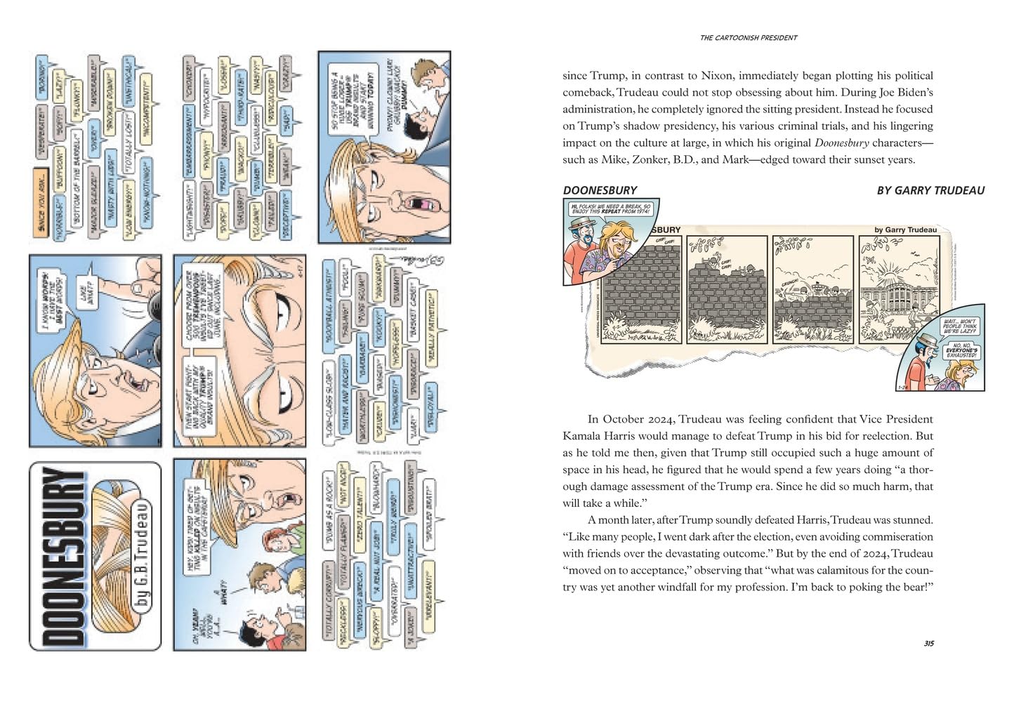 Trudeau and Doonesbury: The Cartoonist Who Turned the News into Art