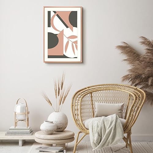 Vista 95 de Frametory - Colección de marcos de metal para fotos, marco de aluminio para fotos con alfombrilla de color marfil y cristal real Dorado