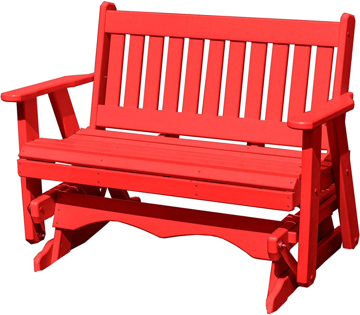 INC Poly Lumber Mission Porch Glider Heavy Duty