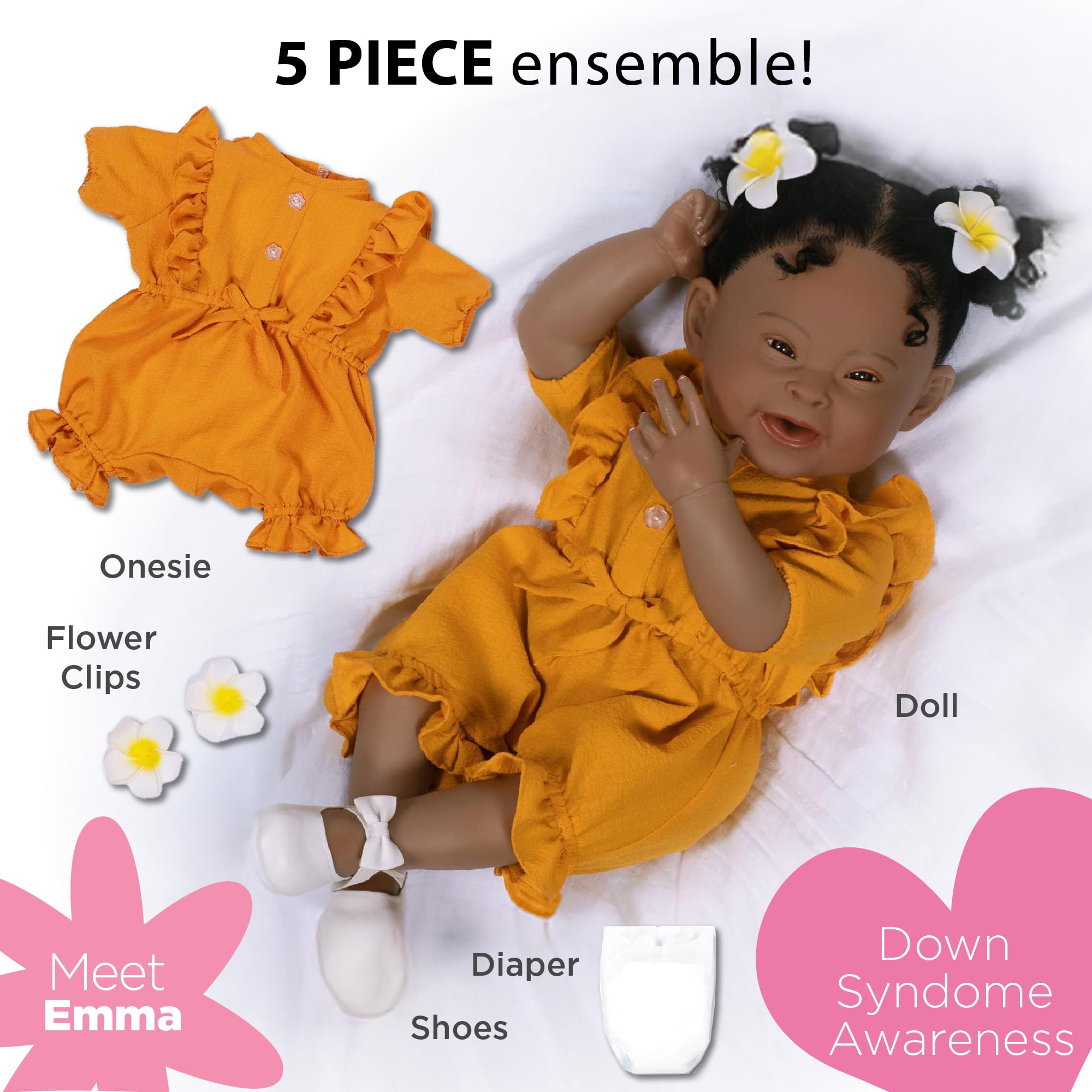 Amazon | Paradise Galleries 21インチ リアルなリボーンドール ダウン