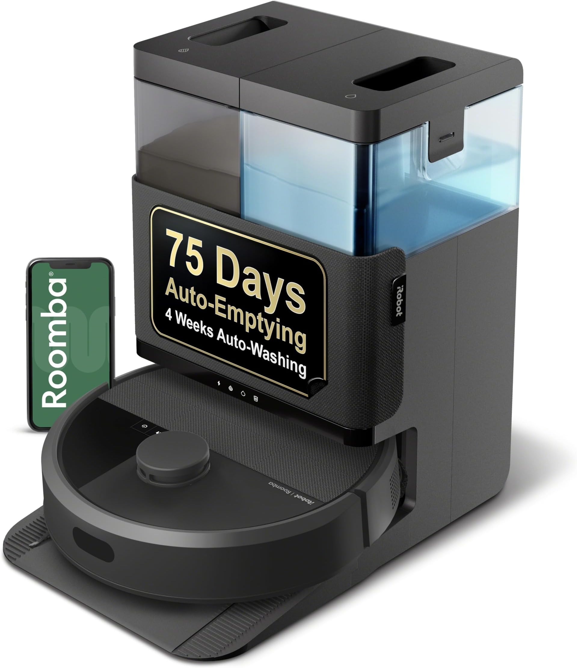 iRobot Roomba Plus 404 Combo Robot + Automatic Cleaning Dock