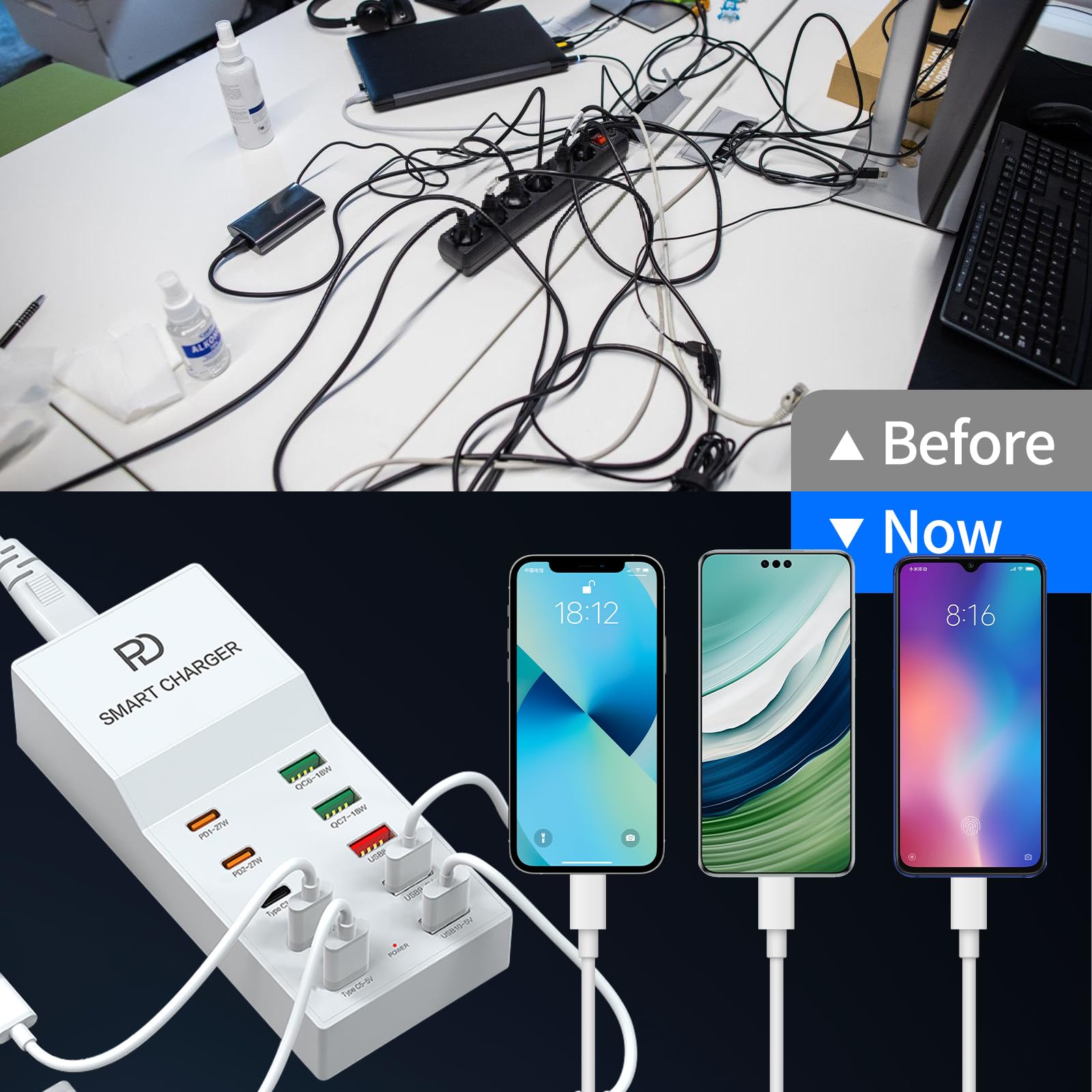 AMANKA USB Charging Station