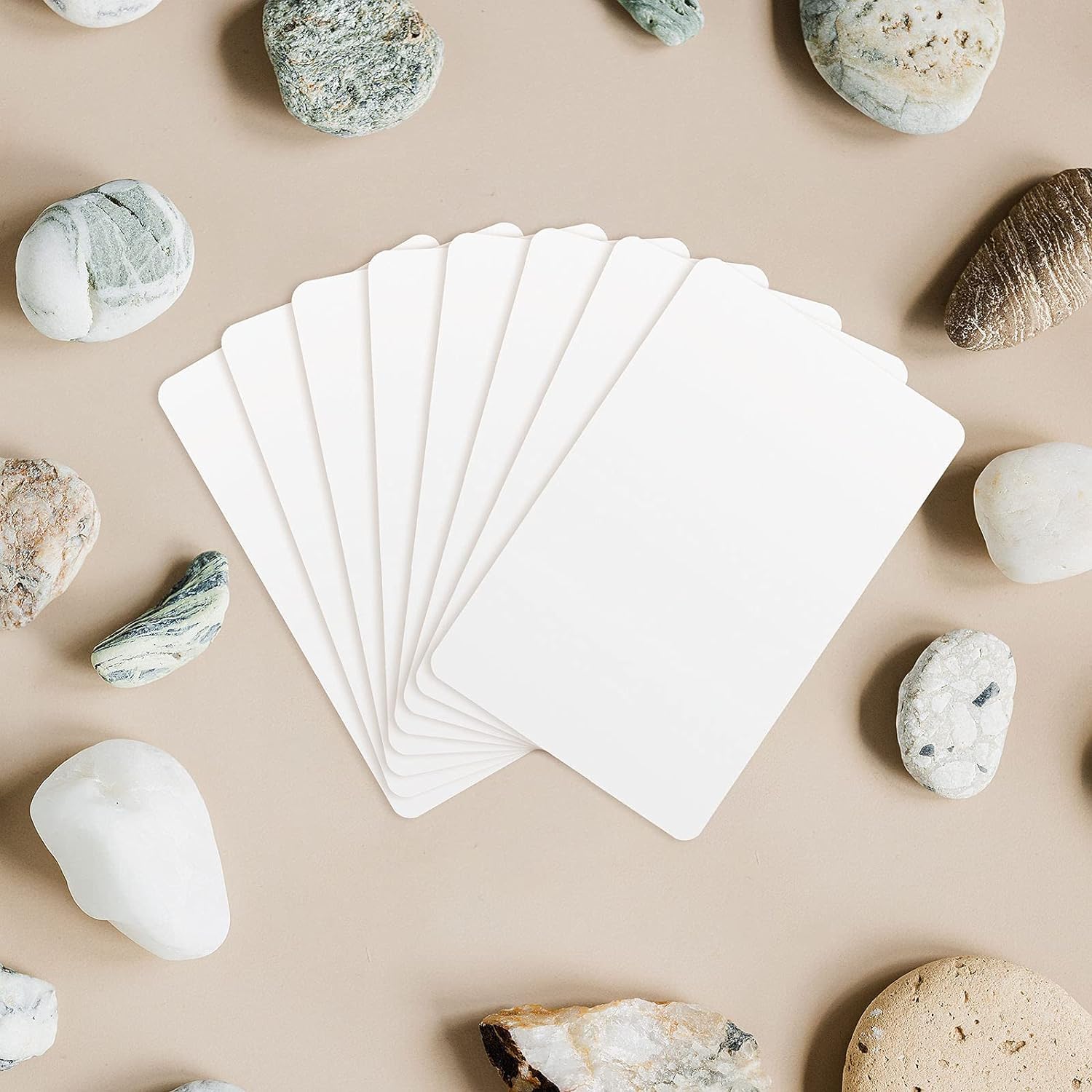 200 Cartes PVC Vierges Blanches CR80 (85.5x54mm), Carte Blanche Plastique 0.76mm Haute Qualité pour Impression d'ID, Carte PVC Vierge