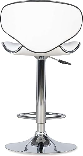 Miniatura 6 de Powell Taburete ajustable para muebles, color blanco