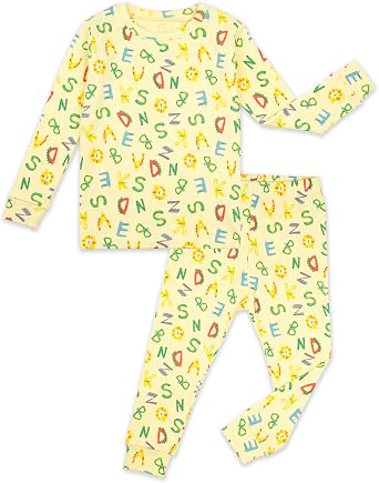 moimoln Sibling Matching 6M-8Y Cotton Modal Snug-Fit Pajamas Baby to Kids