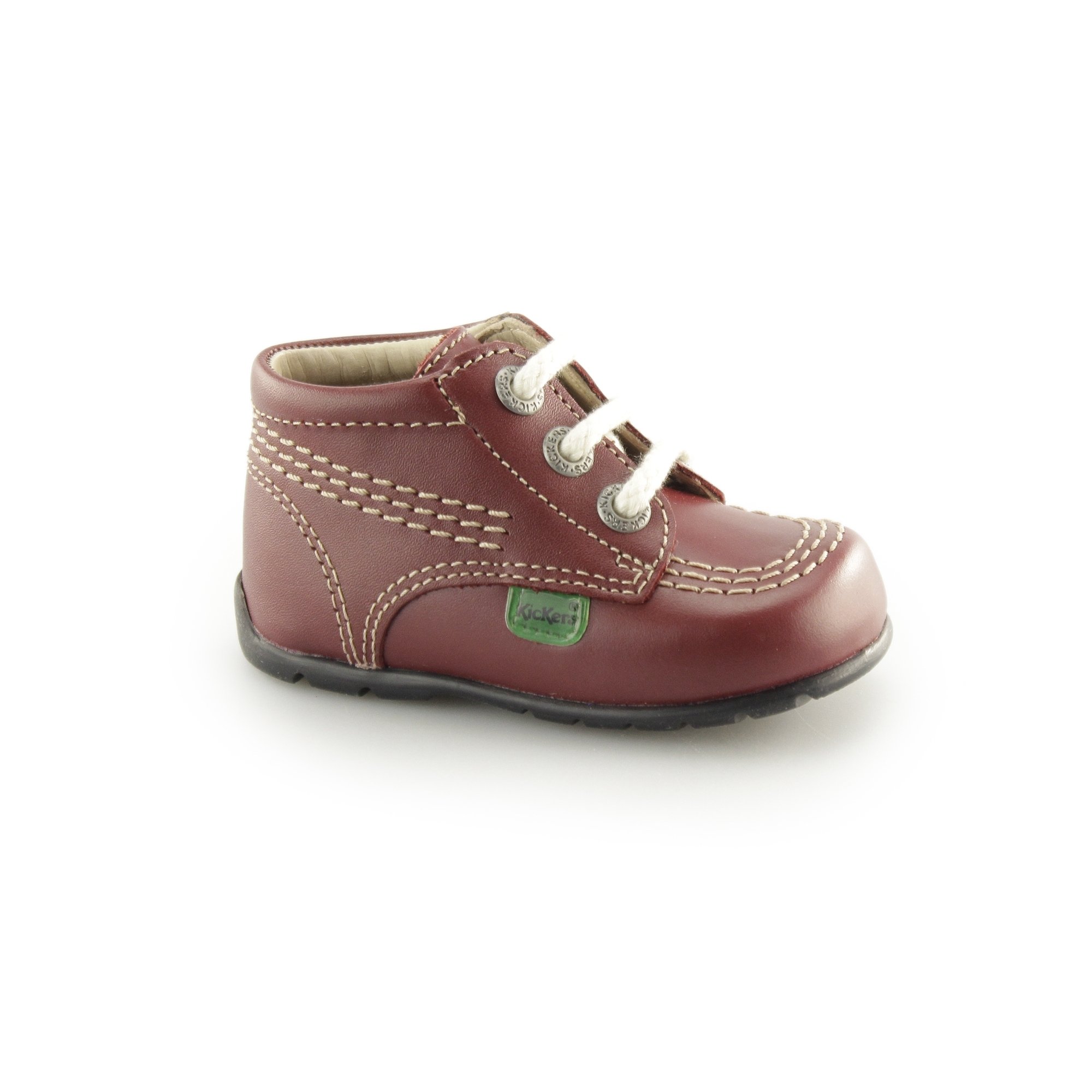 Kickers Women's Kick Hi Classic Ankle Boots | Extra Comfortable | Added Durability | Premium Quality, Red, 7 UK