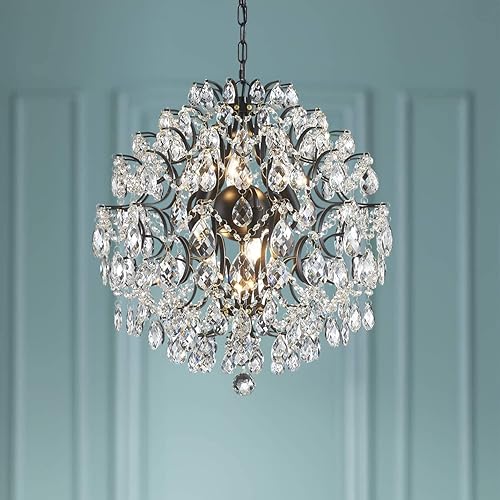 Vista 61 de Bestier - Lámpara colgante de cristal Cromado