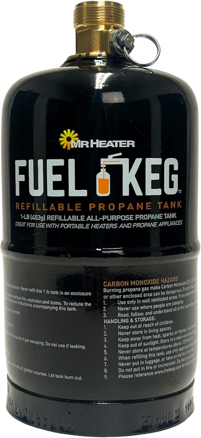 10 Best RV Propane Tanks Review & Buying Guide 2025 15 Mr. Heater Fuel Keg. - 1 lb. Empty Refillable Propane Tank