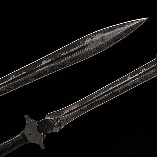 Miniatura 3 de Machete de hoja de acero de manganeso alto para cortar árboles Heavy Duty Full Tang supervivencia al aire libre caza táctica espada