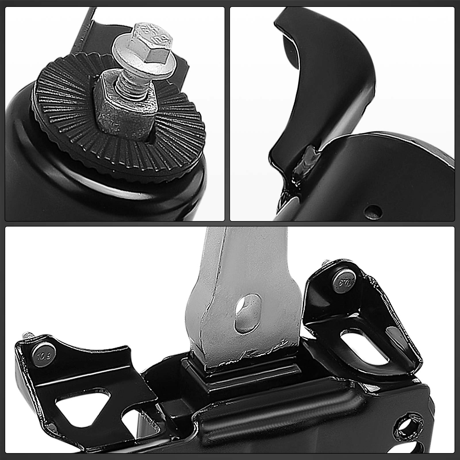 Frankberg 1x Supporto Motore + 1x Supporto del cambio + 1x Supporto di spinta Compatibile con Fiesta VI CB1 CCN 1.6 ST 1.6 Ti 1.6 ST200 2010-2017 Replace# 1536197,1513114