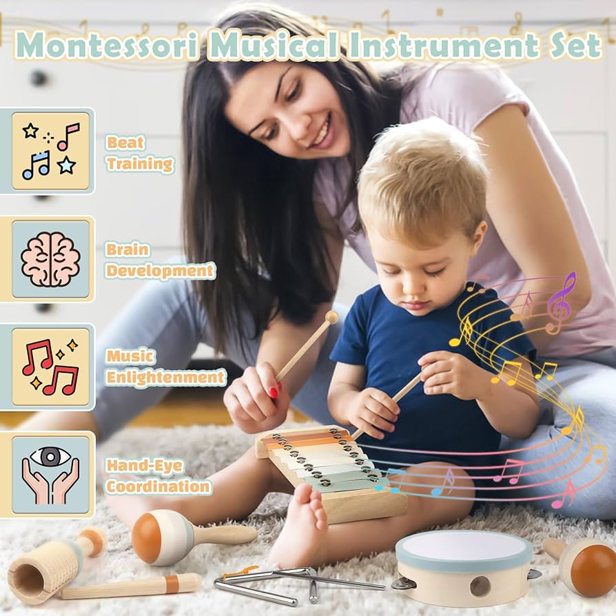 Vanplay Montessori Toys Toys For 1 Year Old Boys Girls Gifts, Toddler Xylophone Pounding, Baby Toys 12 Months With 3 Balls & Hammer, 1st Birthday Gifts For Girls Boy First Birthday Gifts For Girls