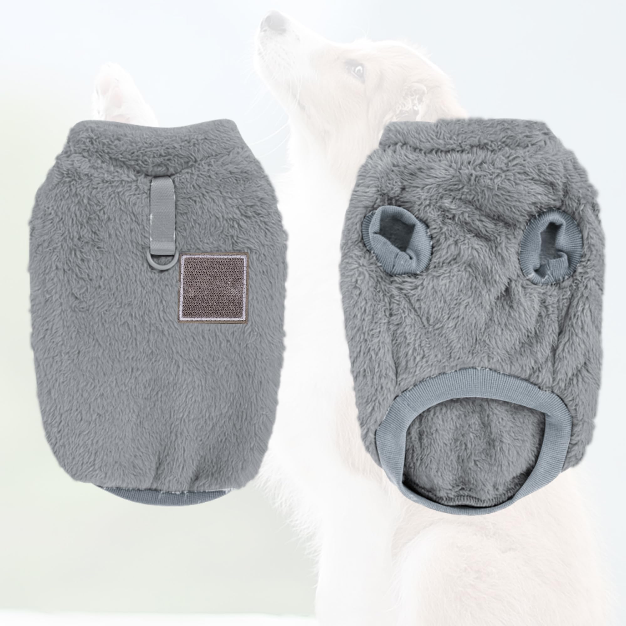 Nicola NiCoLa Small Dog Fleece Vest Sweater Winter Warm Jacket - Image 2