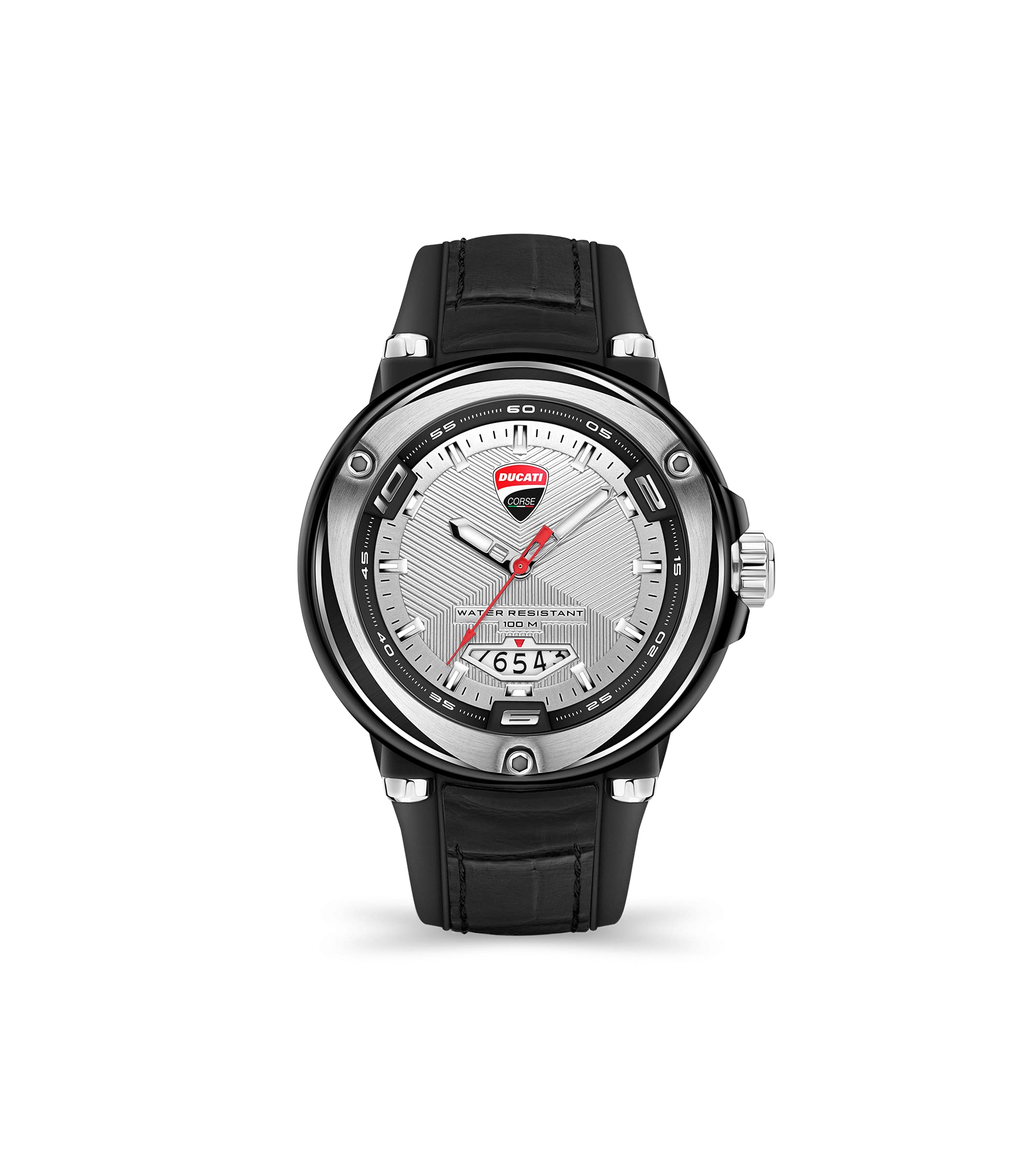 Ducati Analog Silver Dial Mens Watch-DTWGN2018902 (B091B6XHY8) Amazon Price History, Amazon Price Tracker