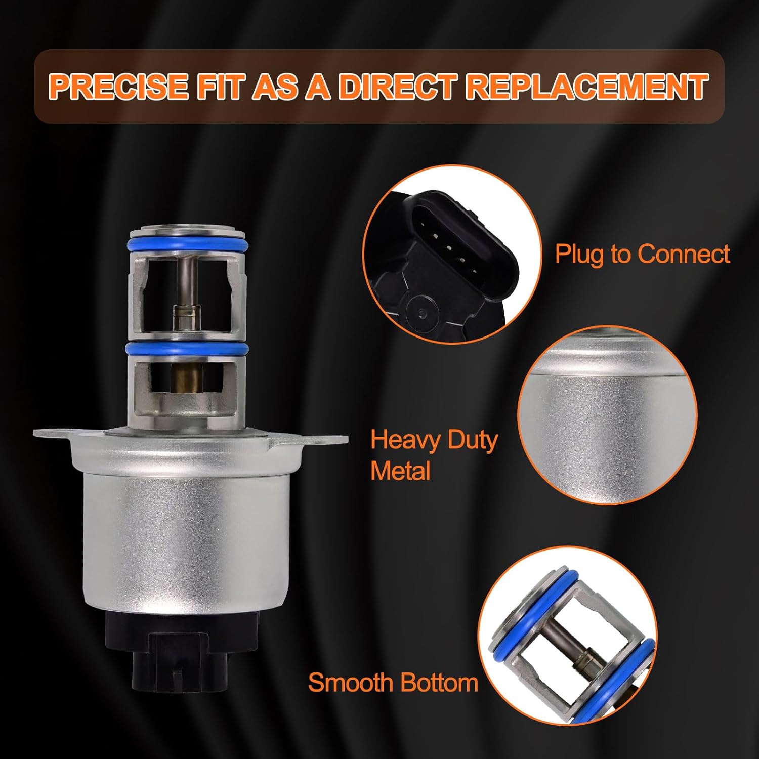 EGR Valve Replacement EGV1031 Compatible with Ford E350/E450 Super Duty 2005-2010,for F250/F350/F450/F550 Super Duty 2005-2007 6.0L V8,Automotive Exhaust Gas Recirculation Valve