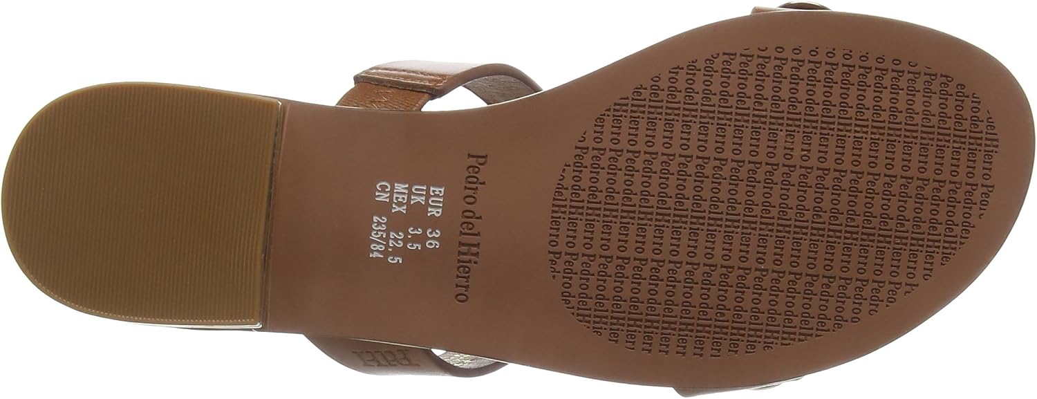 Pedro del Hierro, SPORT. SANDALIA PLANA BOTONES - Sandalias para mujer,  color beige/camel, talla 36 : Amazon.es: Zapatos y complementos