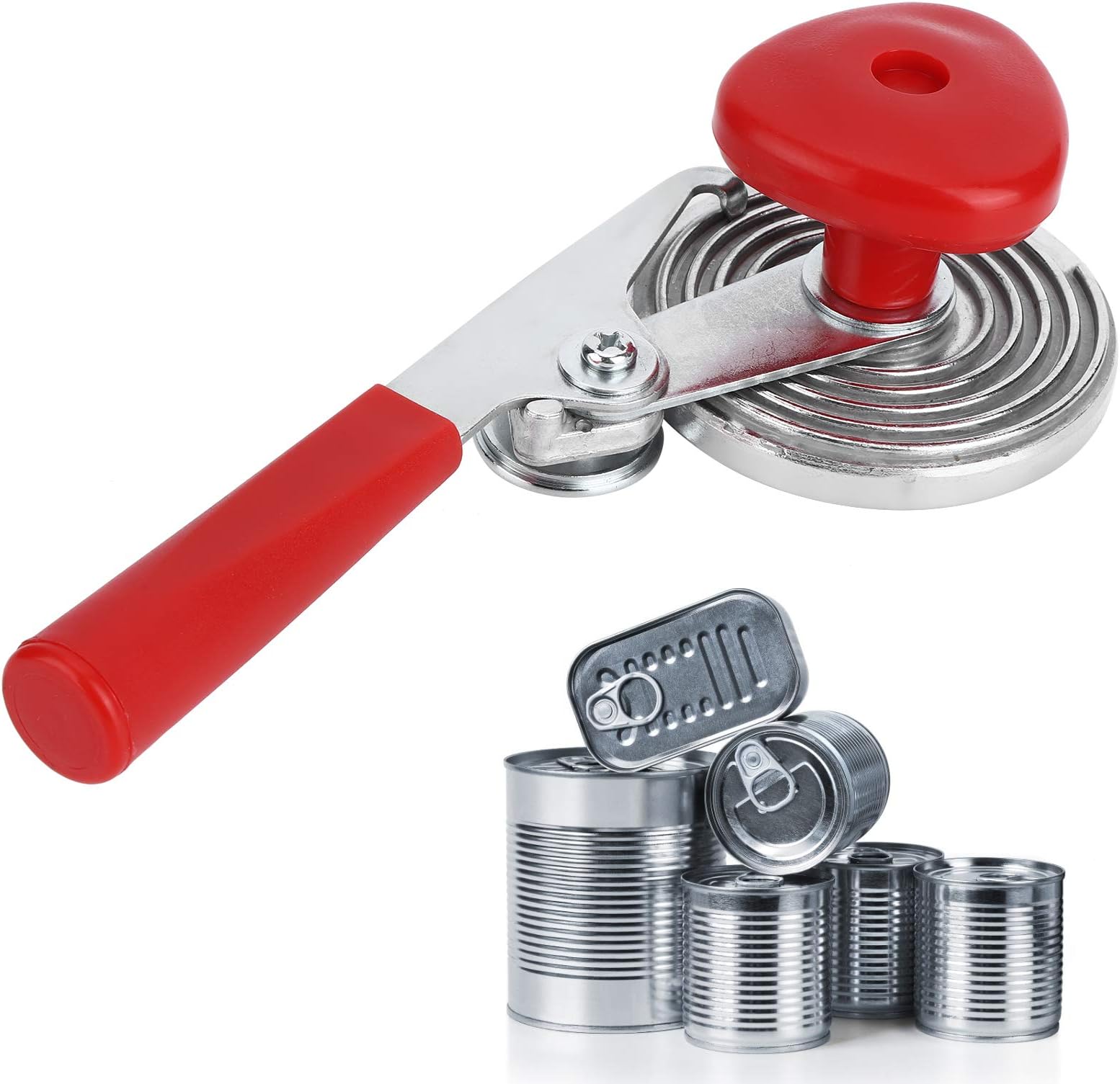 Germerse Manual Can Sealer, Seaming Machine Iron Sealing Glass Cans Tool, for Jars Manual Canning Household Kitchen