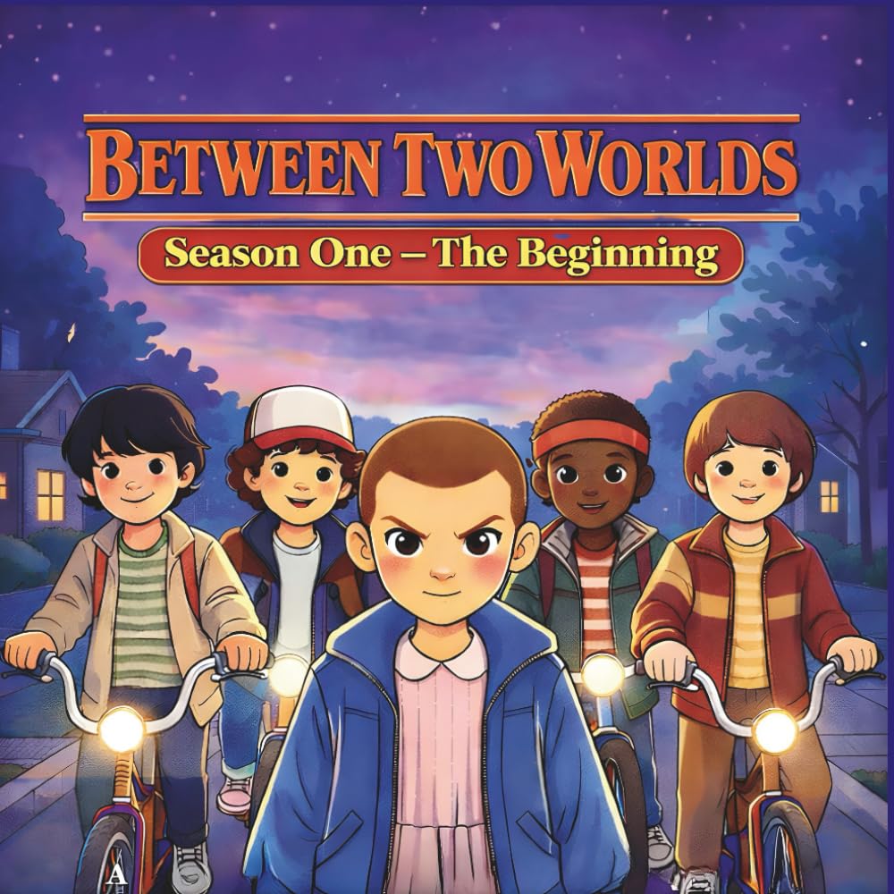 Between Two Worlds: SEASON ONE: The beginning- A Cozy Mystery Coloring Book Inspired by 80' mistery adventure