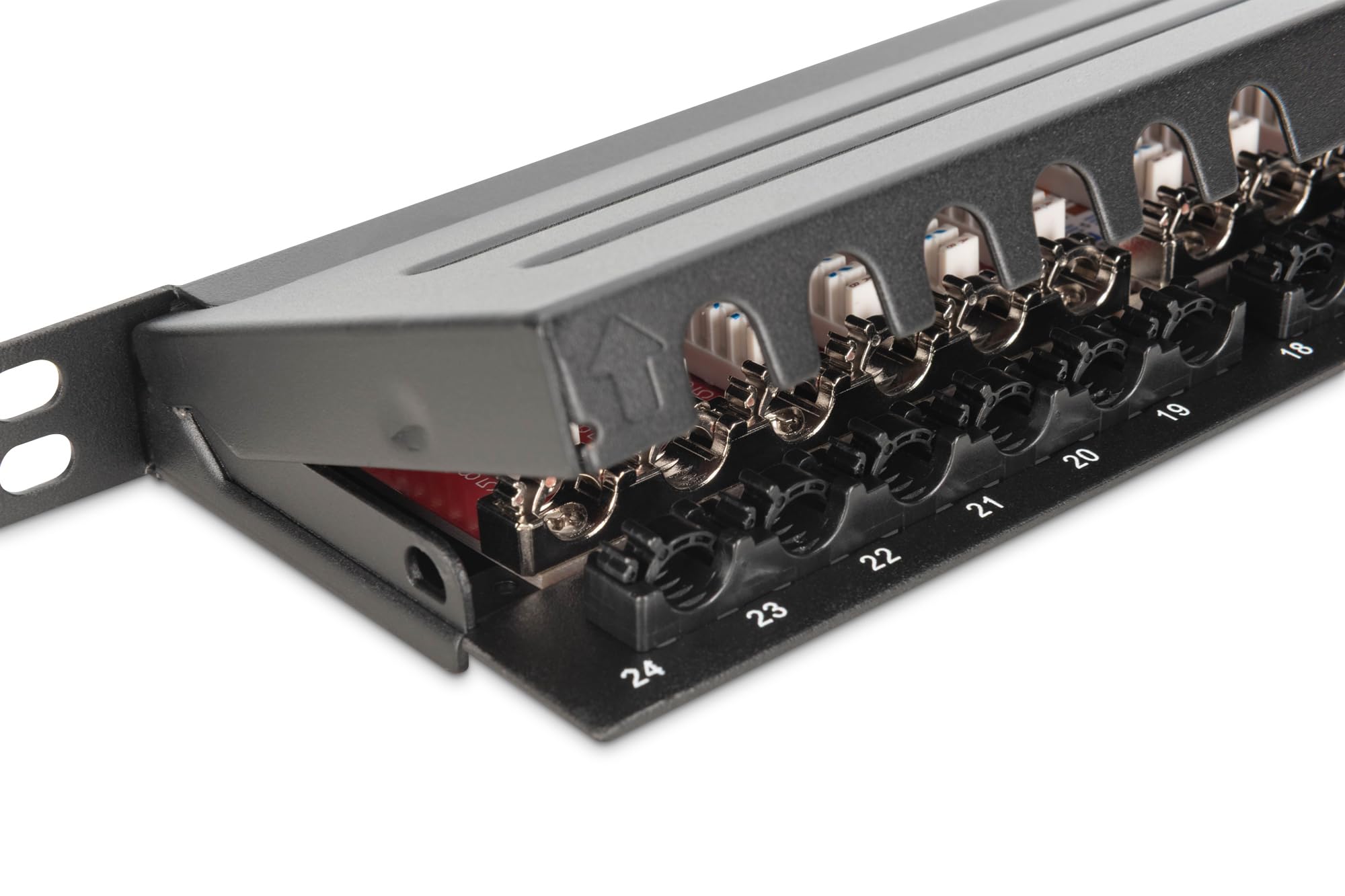 Digitus Patch Panel RJ-45 X 24 Schwarz RAL 9005 0.5U 48 – Bild 6
