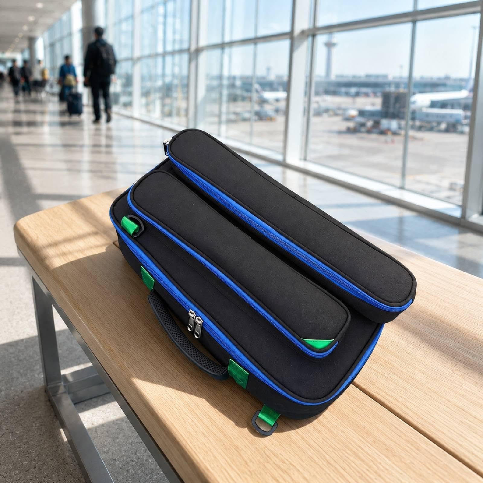 perfeclan Funda para guitarra sin cuerdas, estuche transporte para guitarra, funda acolchada profesional, accesorio para instrumentos musicales para ensayos, Negro