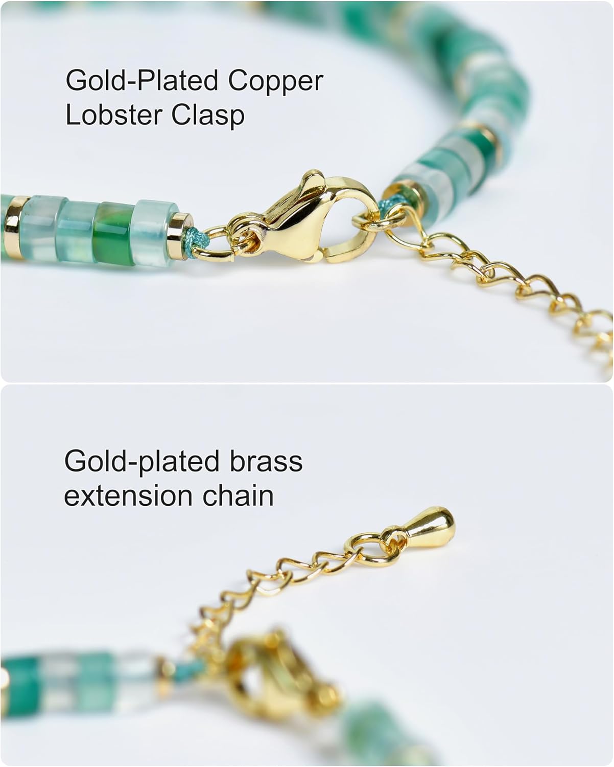 Natural Gemstone Women’s Bracelet – Handmade Spiritual Crystal Jewelry, Adjustable Layered Design, Birthday or Christmas Gift for Wife or Girlfriend - Image 7