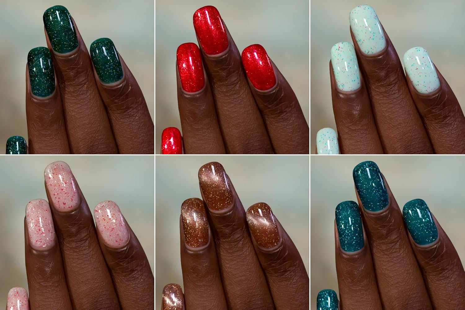 ILNP Santa's Workshop Collection - Festive Holiday-Inspired Nail Polishes
