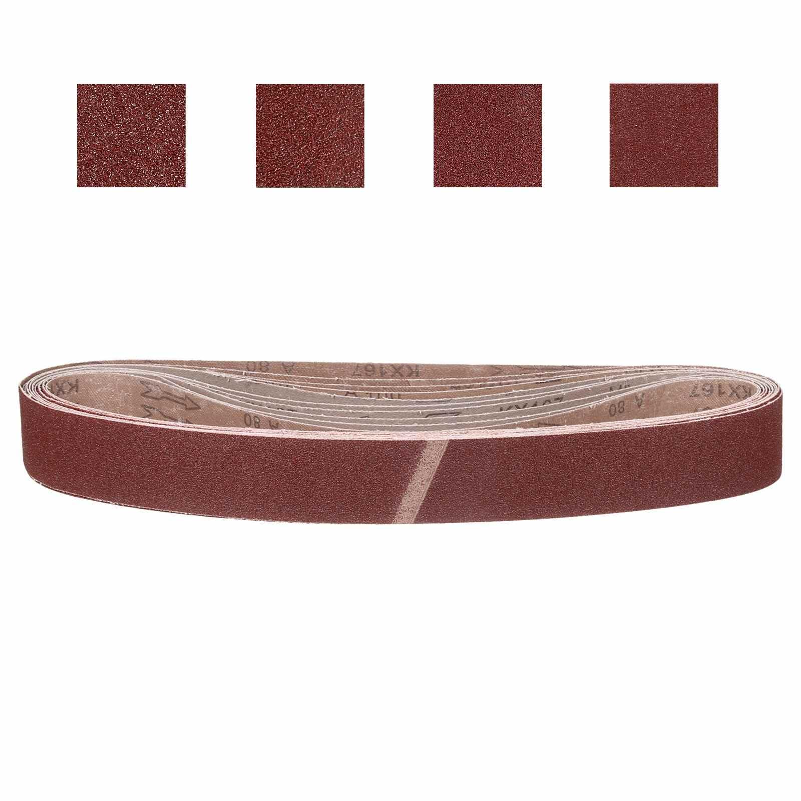 Bande Abrasive 50x1220 anti-rupture pour affûteuse : éliminez la rouille et affûtez sans vibration
