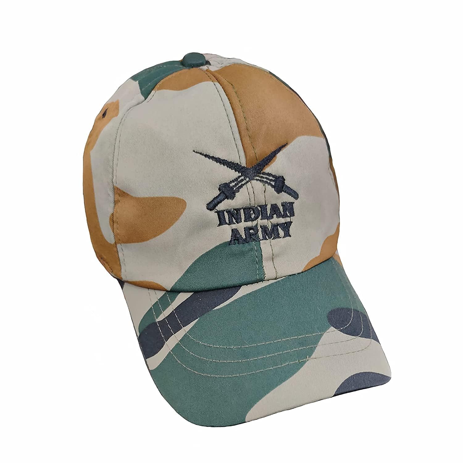 WAN-SUKH Unisex Cotton,Indian Military Army,Commando Soldiers with Adjustable Back Strip(Army Cap) Green-picture-30
