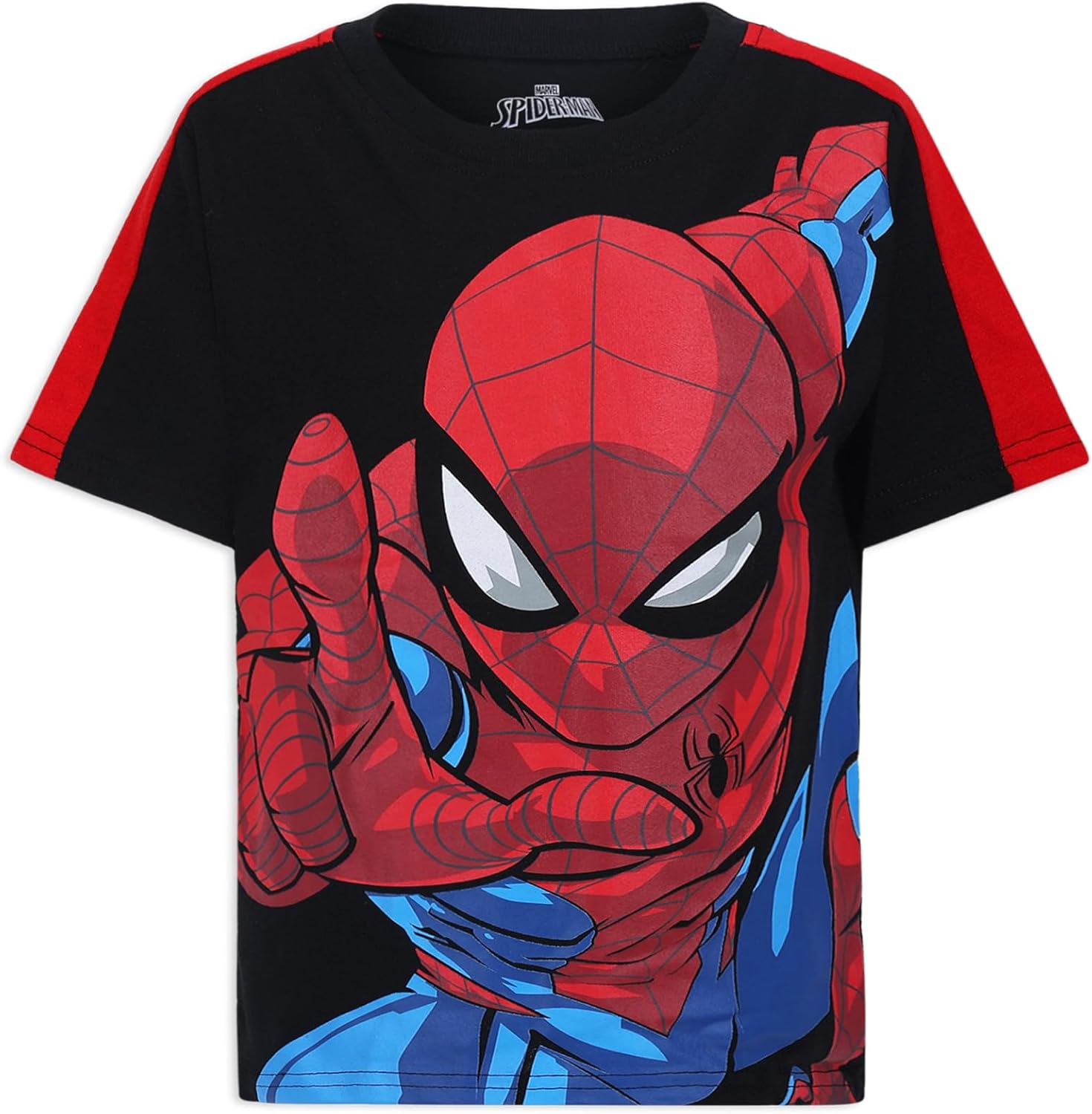Marvel Spider-Man Boys 3 Pack Short Sleeve T-Shirt for Toddlers and Big Kids - Image 4