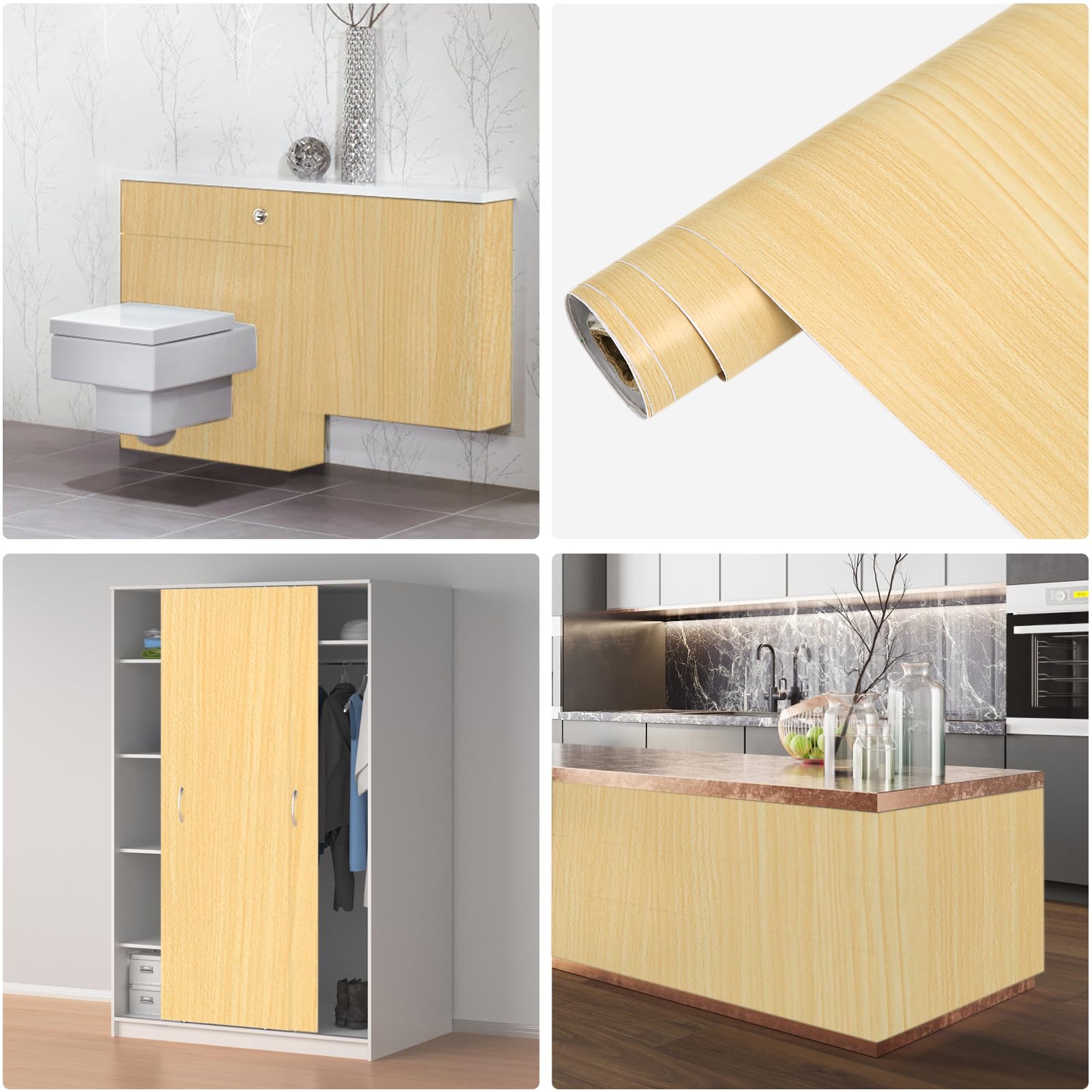 Applique Intaglio Legno Per Mobili | 40x12 Cm | Decorazione Stile Europeo Non Verniciata