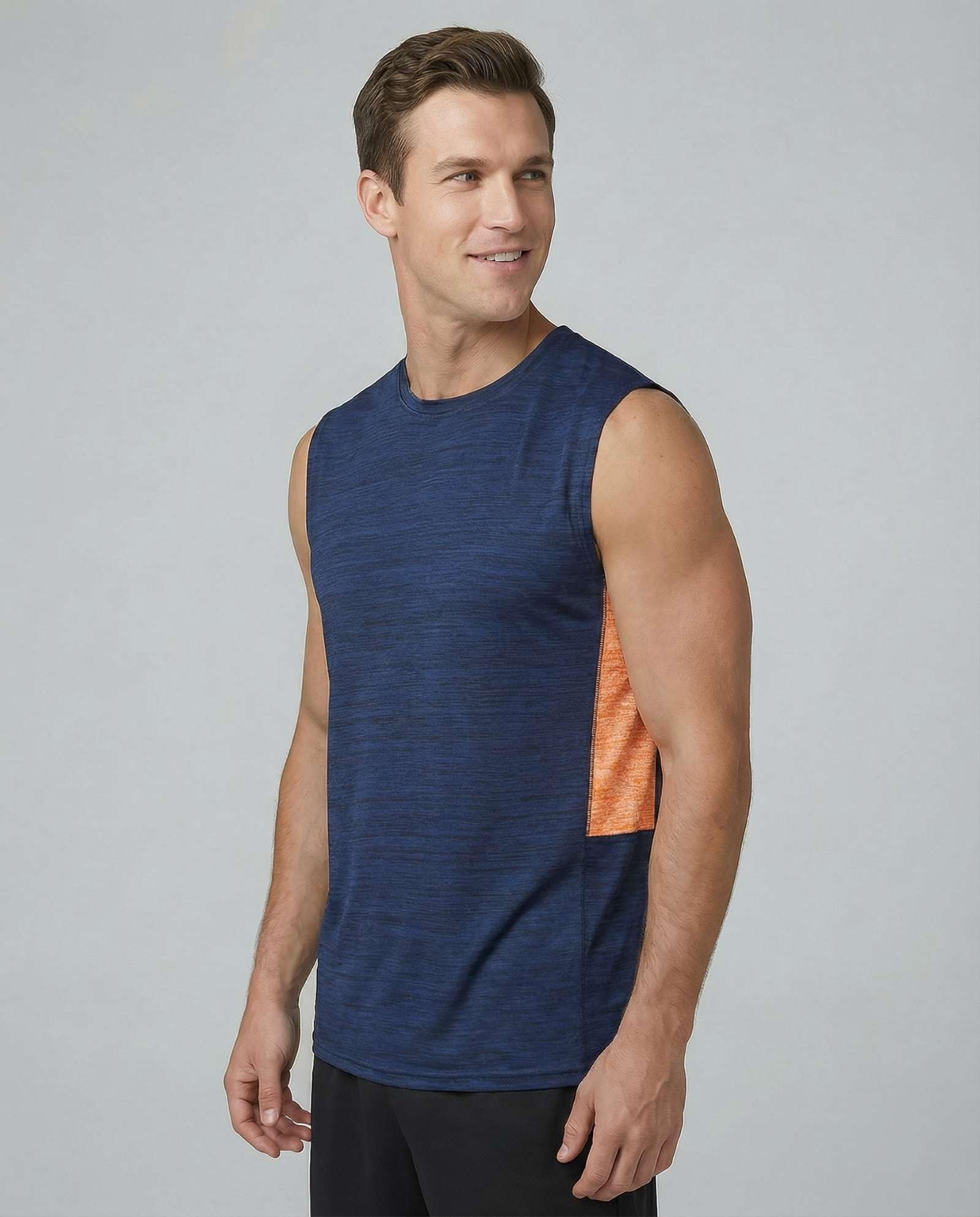 3 & 5 Pack: Men's Dry-Fit Active Athletic Tech Tank Top - Regular and Big & Tall Sizes (S-5XLT)