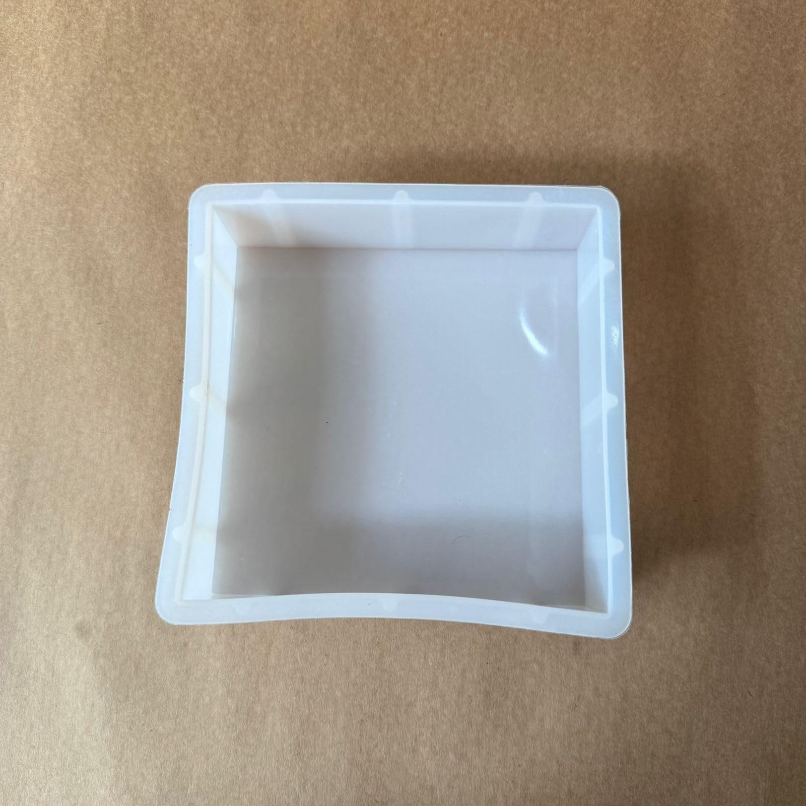 Square Deep Casting Silicone Mould 8 Inch 50mm Depth Epoxy Resin Tray Frame Mold Multipurpose Craft Casting Mould Thick Flexible Durable Design-picture-12