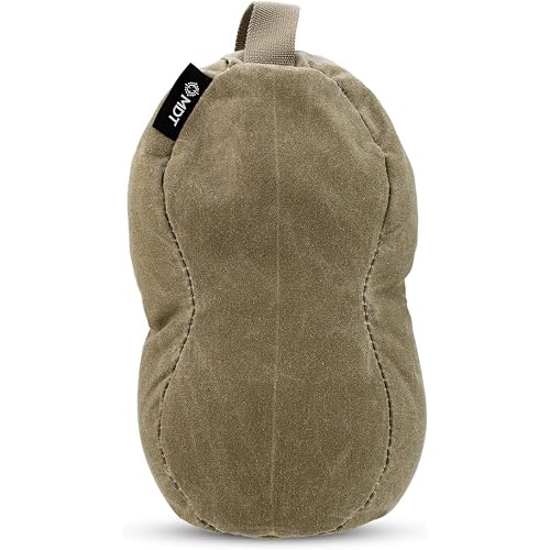 MDT Peanut ShootingBag, Pre-Filled Outdoor Shooting Front & Rear Support Squeeze Bag Rest Stand Holder for Outdoor, Range, Shooting, and Hunting