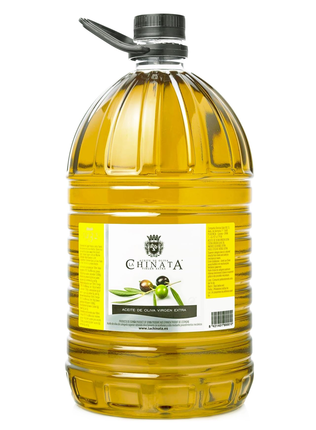 La Chinata Huile d'olive Vierge Extra Garrafa PET - 5000 ml