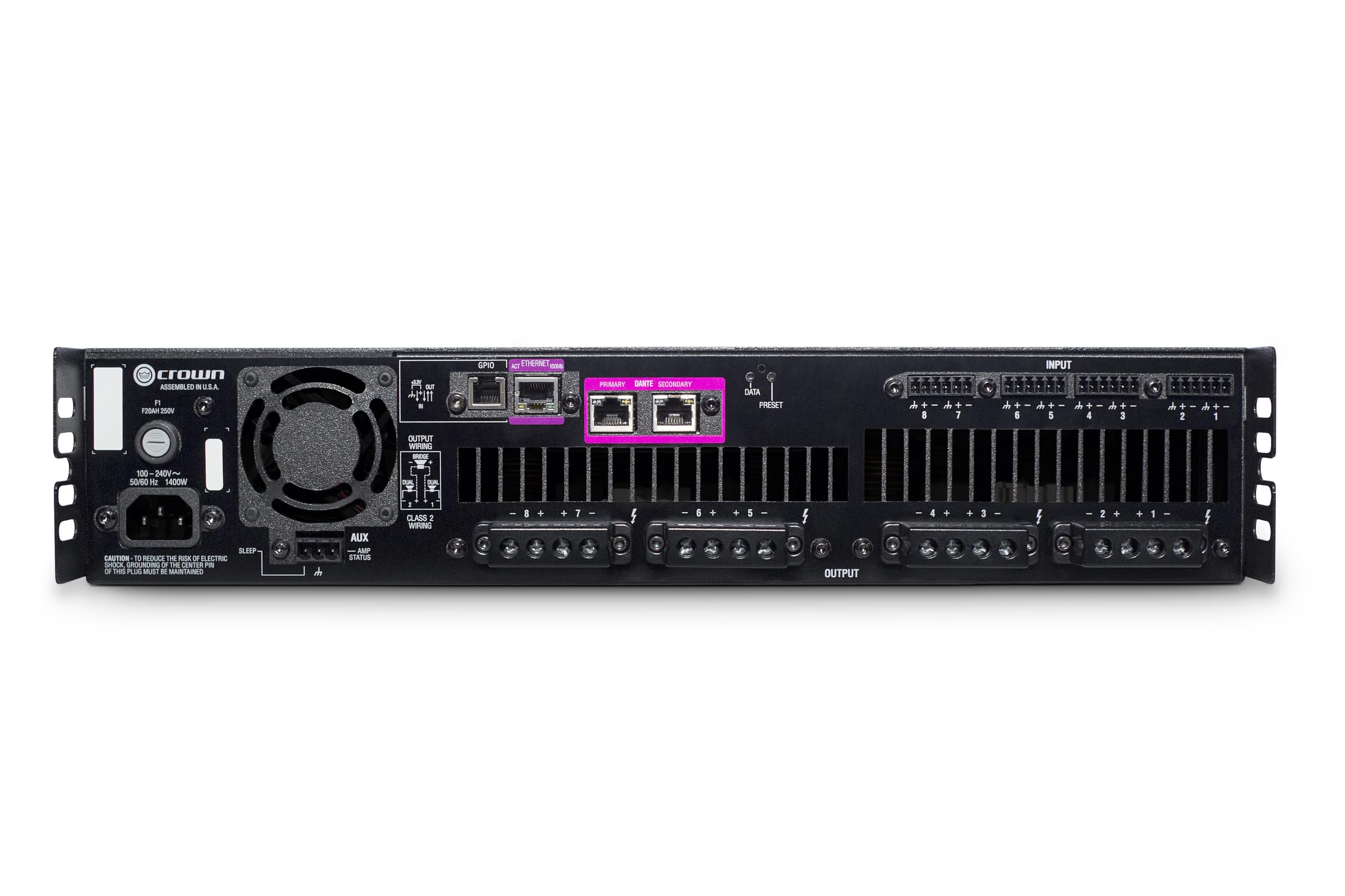 Amazon.com: Crown DCi DriveCore 8x600D-Watt Power Amplifier (Dante