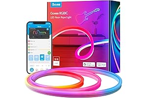 Kasa Rope Light: 10ft LED Strip Lights with RGBIC Neon Effects