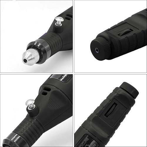 Miniatura 3 de Taladro de uñas eléctrico portátil profesional 100-240V manicura pedicura lima kit de taladro con bandas de lijado para uñas de gel acrílico, color