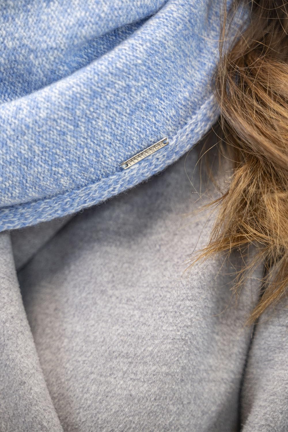 Vivisence Bufanda Redonda Para Mujeres Clásica Con Diseño Melange Hecha De Cálido Hilo De Lana Con Pliegue Doble Y Detalles Elegantes Ideal Para Protegerse Del Frío En Invierno