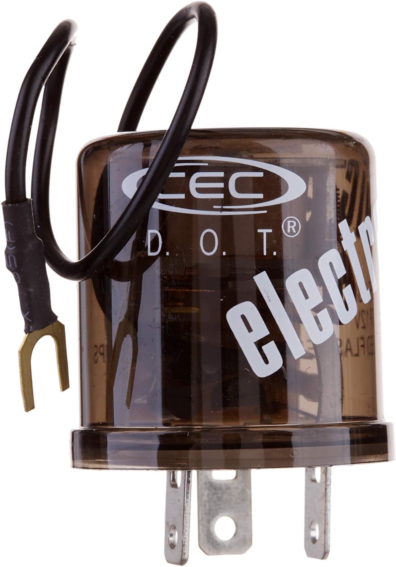 CEC Industries EF33RL 12V Heavy Duty 3-Pin Electronic Flasher Relay for LED and Incandescent Bulbs (1-Pack)