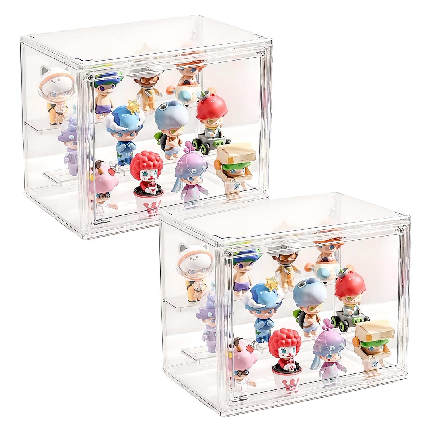 Amazon.co.jp: フィギュアケース コレクションケース 27×18×22cm